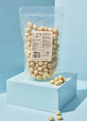 Organic macadamia nuts 250g