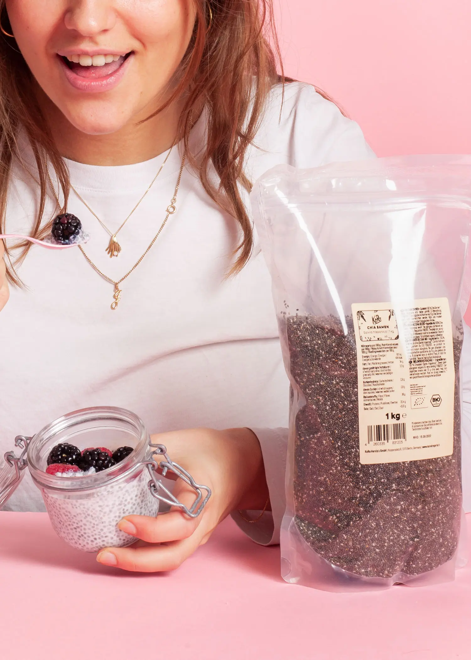 Organic chia seeds 1kg - Image 4