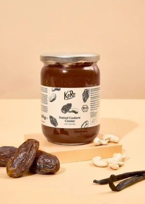 Organic date cashew butter with vanilla 500g
