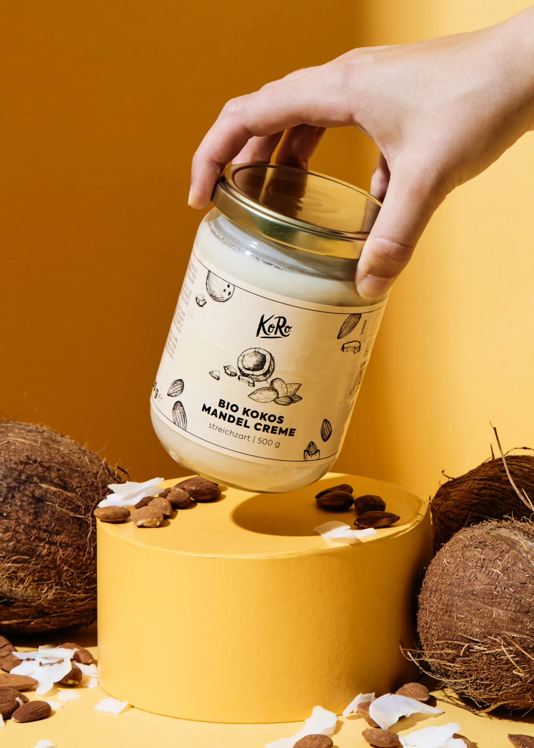 Organic coconut and almond spread 500g - Image 7