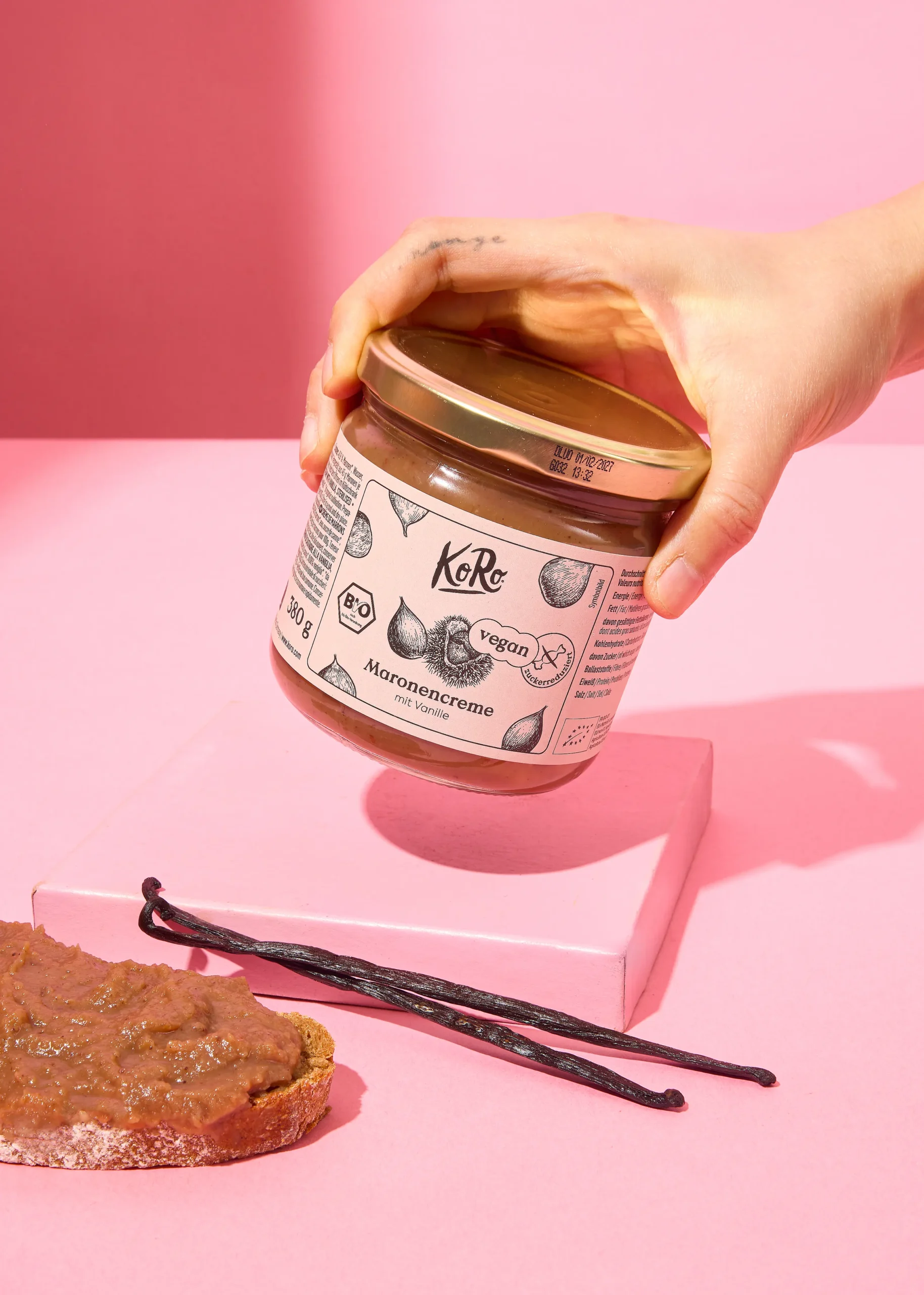 Organic chestnut spread 180g - Image 6