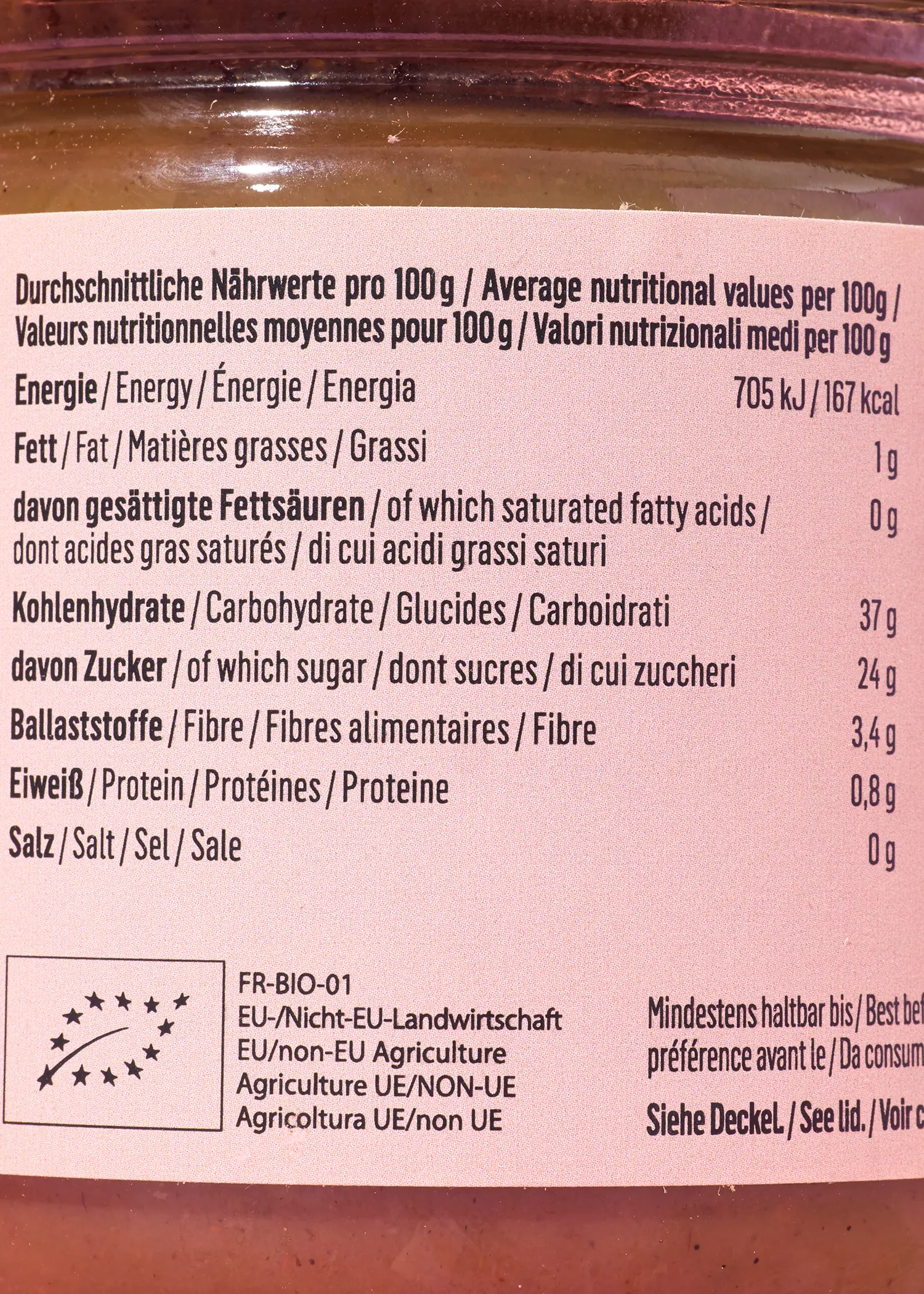 Organic chestnut spread 180g - Image 3