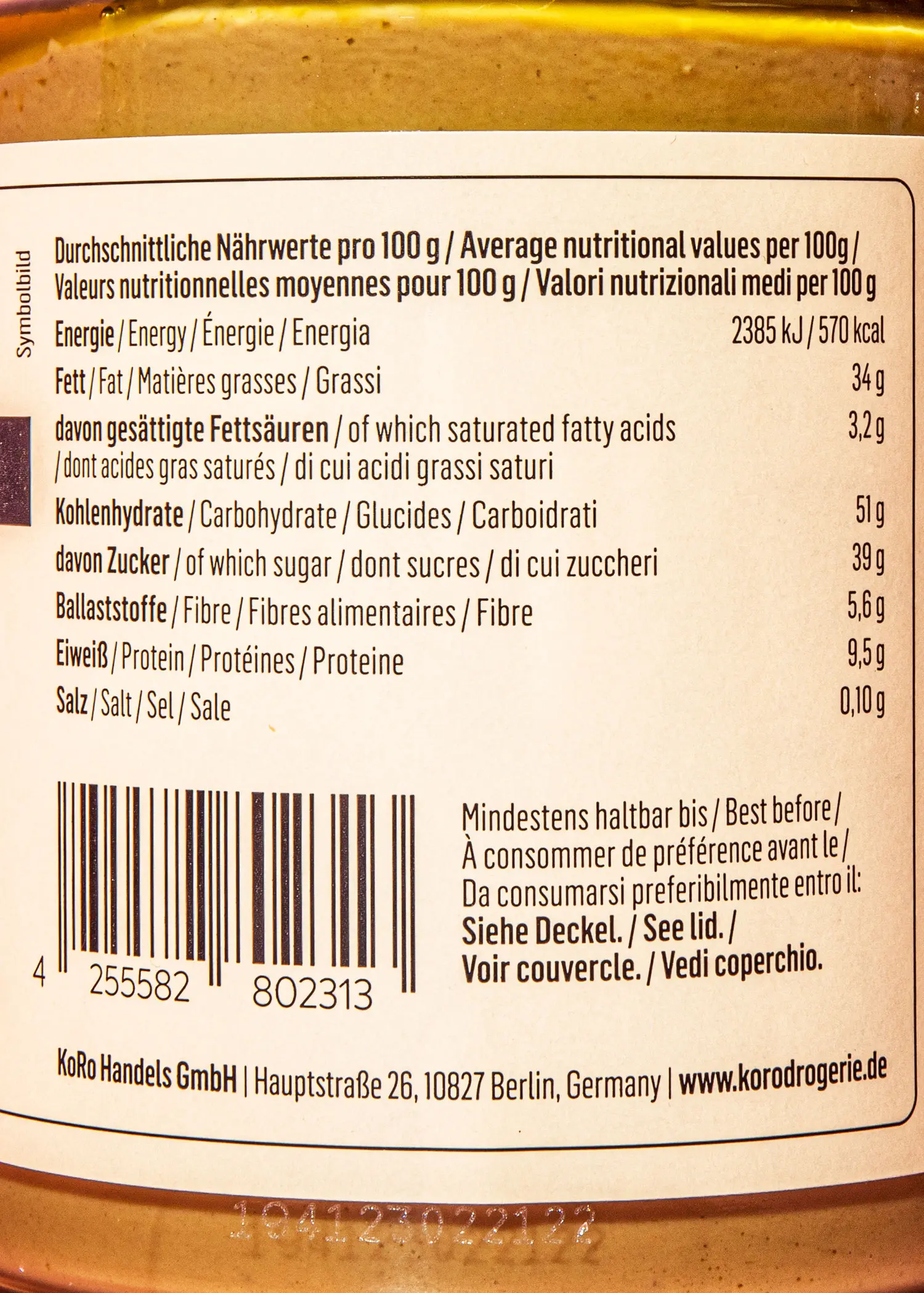 Vegan pistachio cream 350g - Image 4