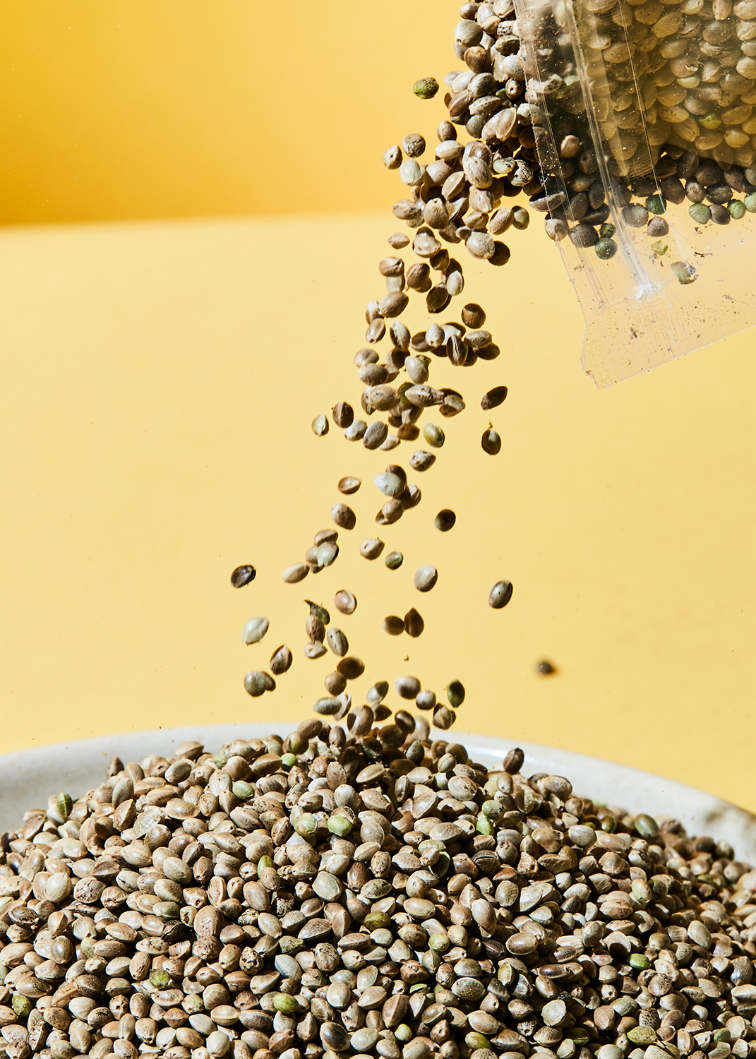 Organic unpeeled hemp seeds 100g - Image 4