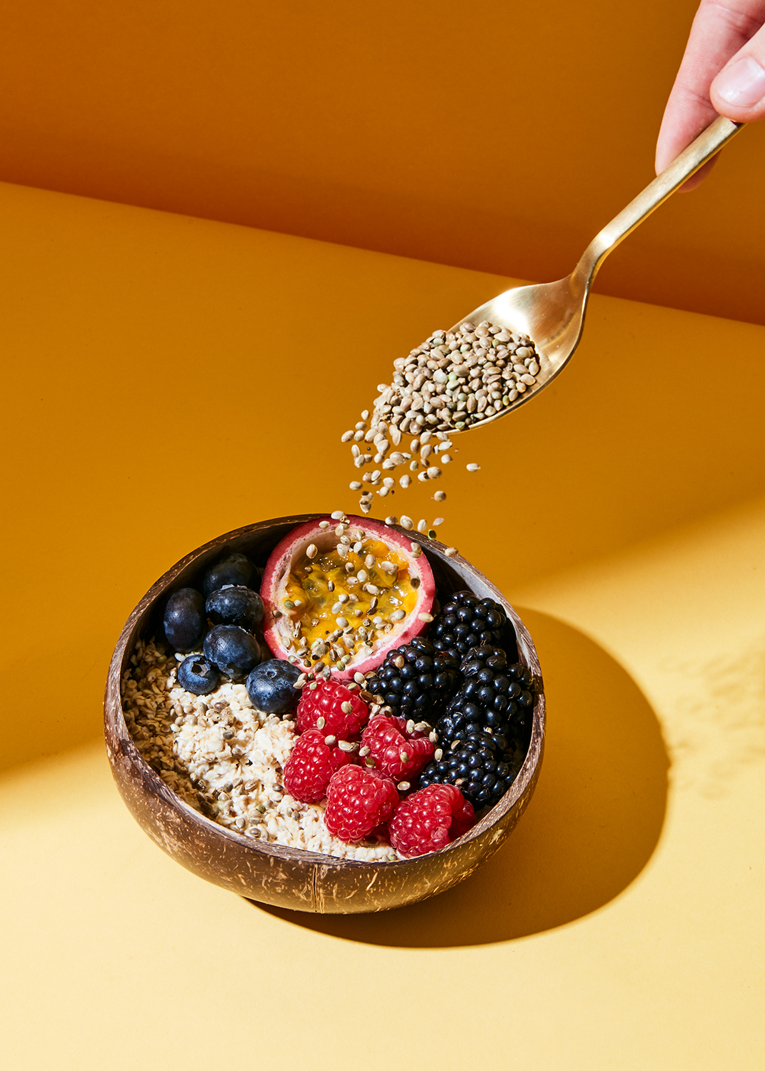 Organic unpeeled hemp seeds 100g - Image 5