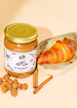 Organic almond butter with cinnamon and vanilla 500g