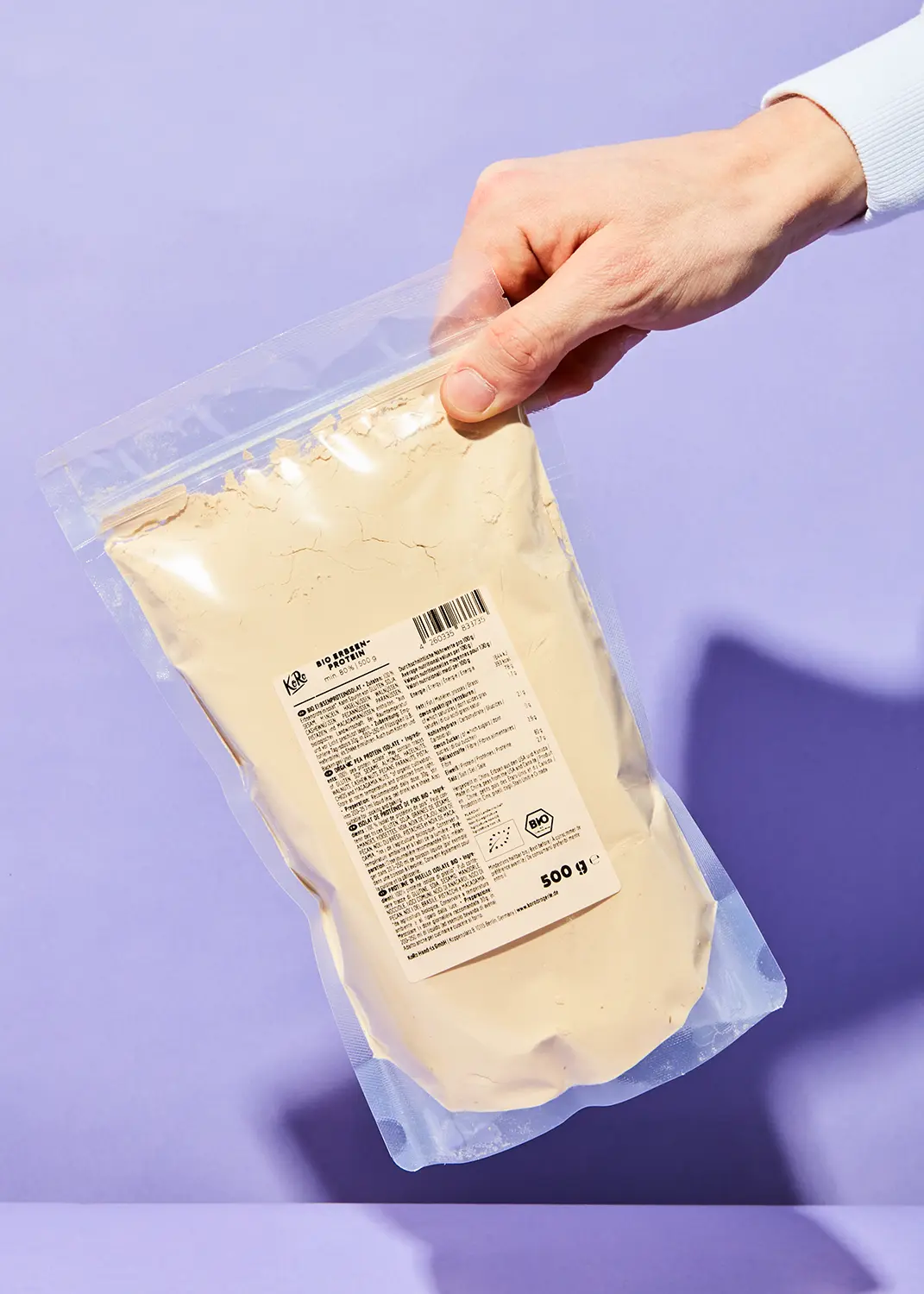 Organic pea protein powder 500g - Image 5