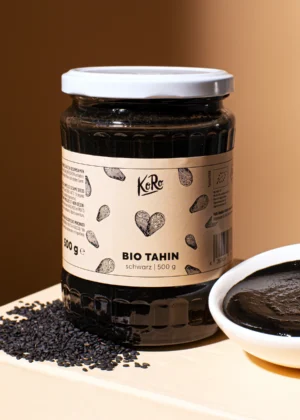 Organic black tahini 500g