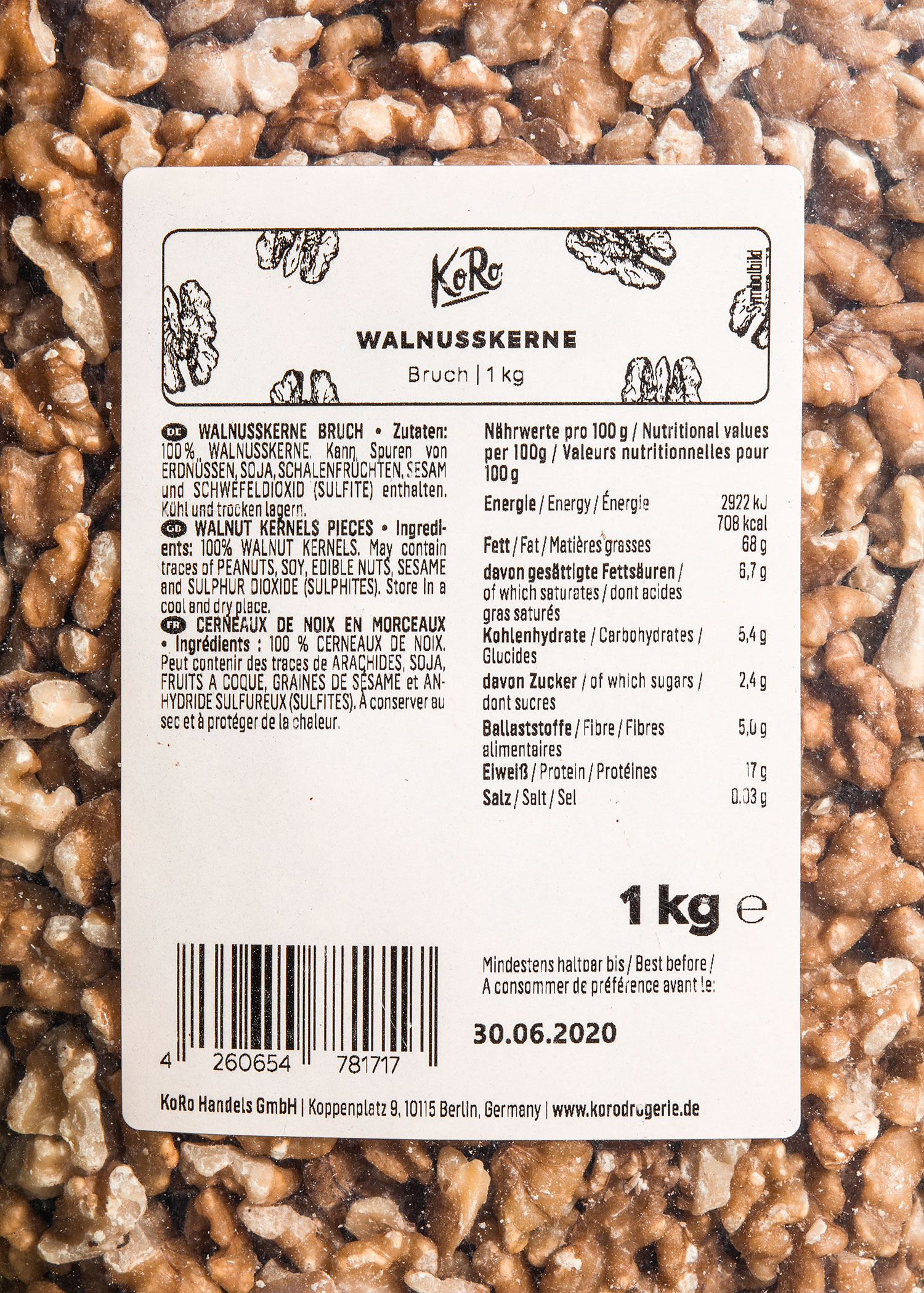 Walnut pieces 1kg - Image 3