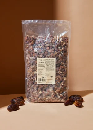 Organic chopped dates 1kg